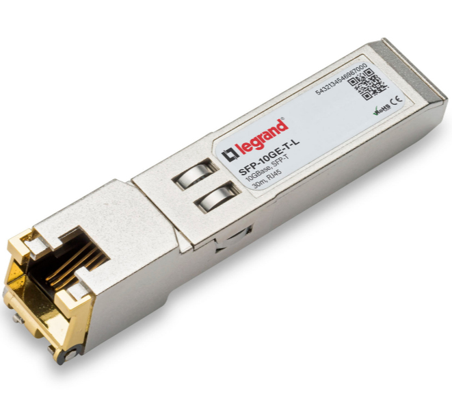 Legrand SFP-10GE-T-L network transceiver module Fiber optic SFP+