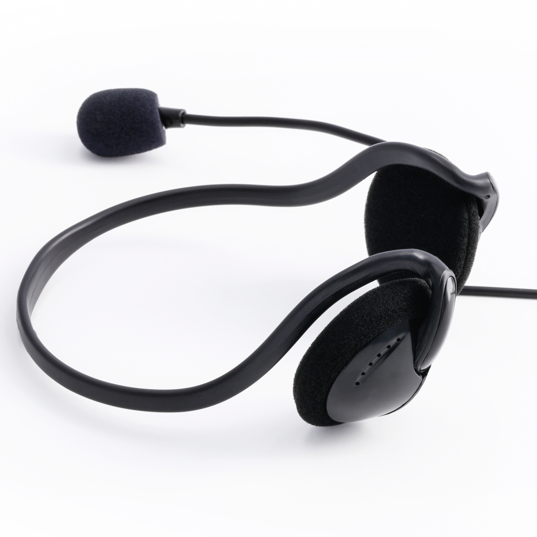 Hama 00139920 headphones/headset Wired Neck-band Office/Call center Black – image 2