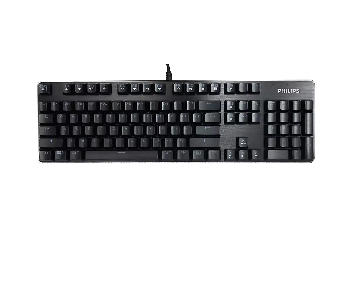 Philips SPK8401B/00 keyboard Gaming USB QWERTY Black – image 1