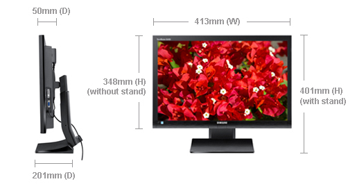 Samsung LS19A450BR computer monitor – image 5