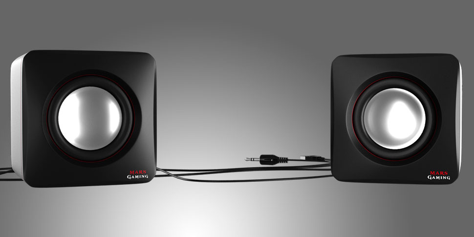 Mars Gaming MAS0 loudspeaker Black Wired – image 4