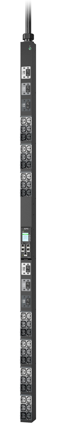 APC APDU11451ME power distribution unit (PDU) 42 AC outlet(s) 0U Black