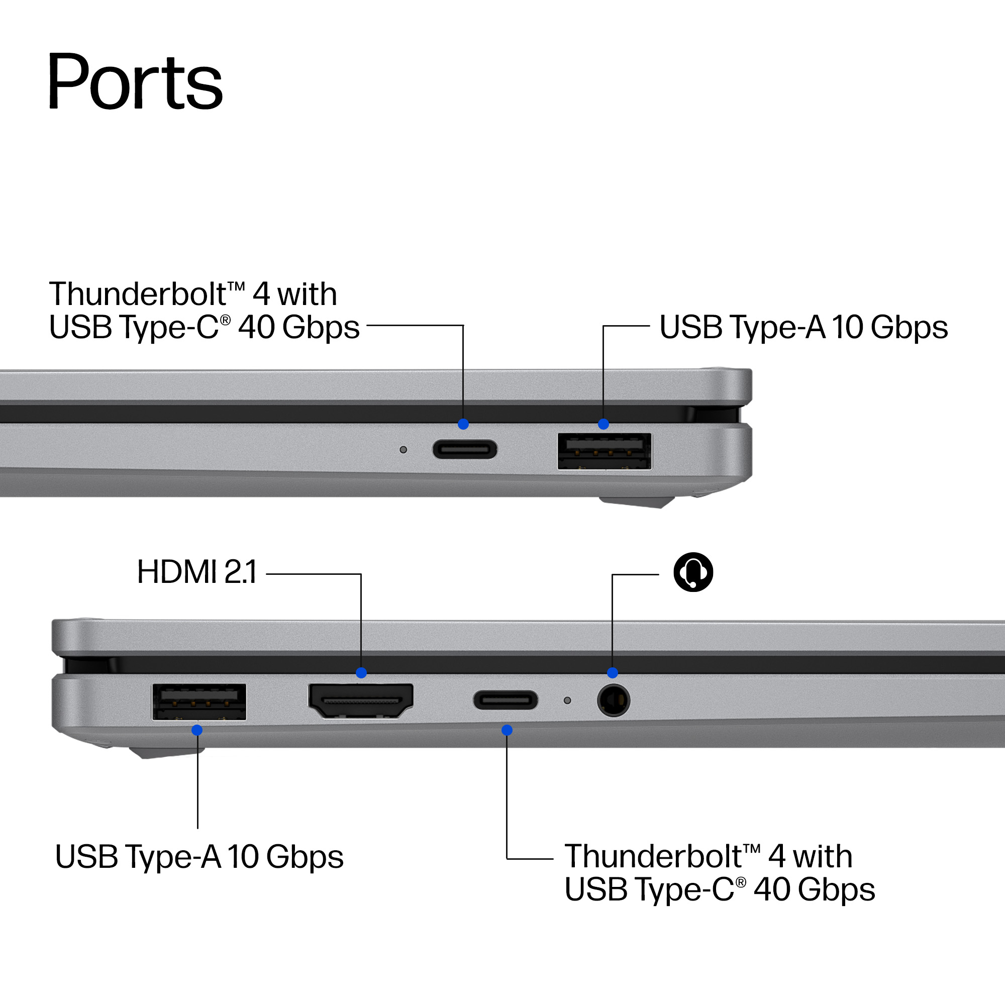 HP DP2K4EA laptop Copilot+ PC AMD Ryzen™ AI 7 445 – image 5