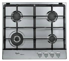 Whirlpool AKR333/IXL hob Stainless steel Built-in Gas 4 zone(s)