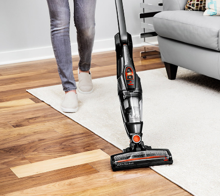 Bissell 2275N stick vacuum/electric broom 2-in-1 stick vacuum Battery Dry Bagless Black, Orange, Titanium – image 3