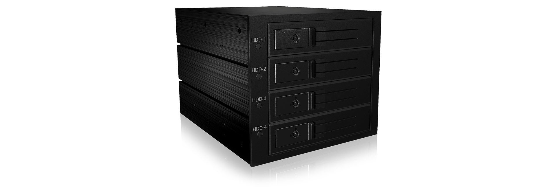 ICY BOX IB-564SAS-12G disk array Black – image 3