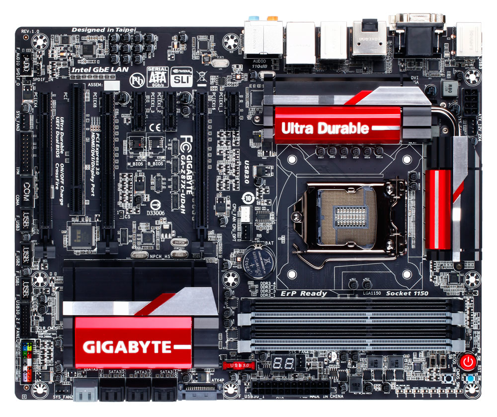 GIGABYTE GA-Z87X-UD4H motherboard Intel® Z87 LGA 1150 (Socket H3) ATX – image 2