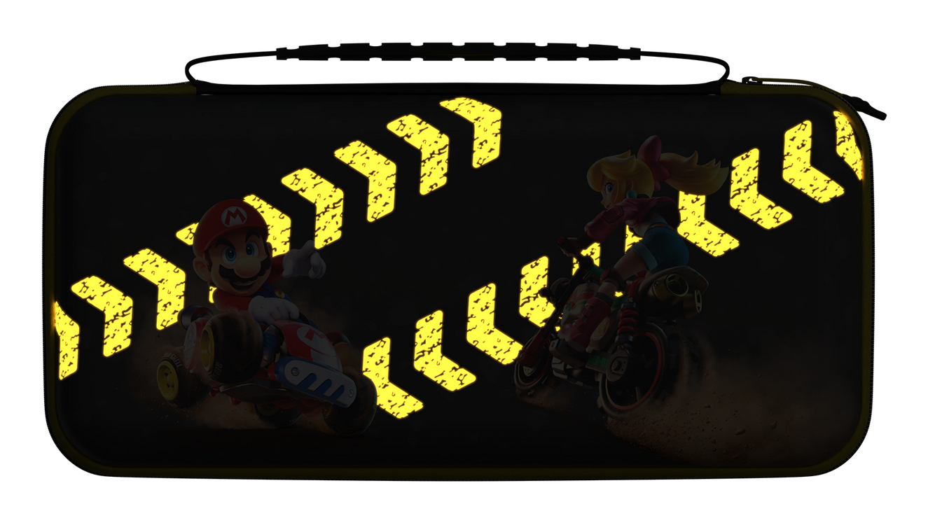 Turtle Beach PlayTrek Étui de transport Nintendo Cuir bycast, EVA (Acétate de vinyle d'éthylène) Noir, Blanc, Rouge