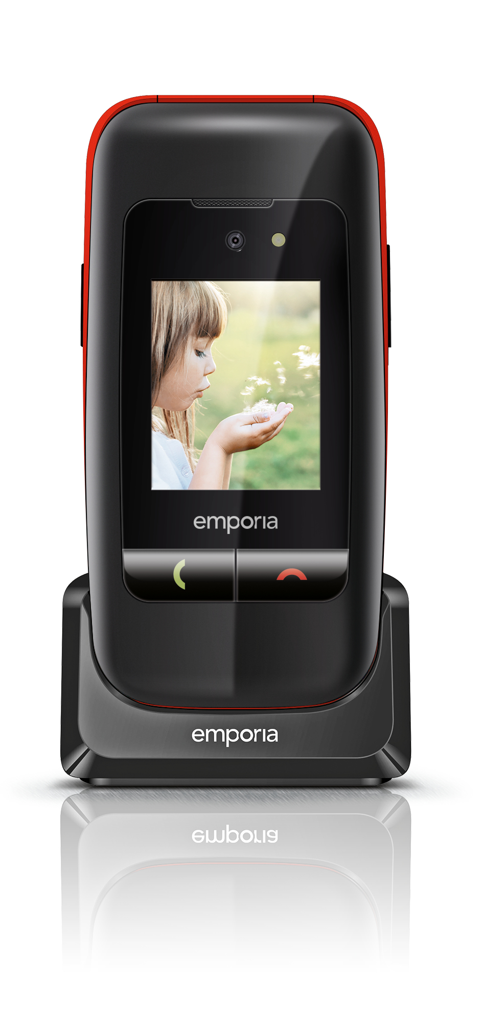 Emporia ONE 6.1 cm (2.4") 80 g Black, Red Feature phone – image 5