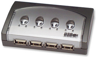 Manhattan 519694 interface hub Grey, Silver – image 1
