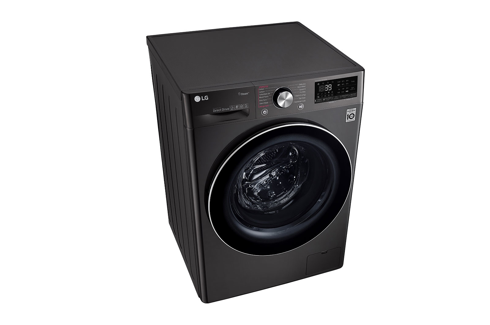 LG F4V9RCP2E washer dryer Freestanding Front-load Black – image 8
