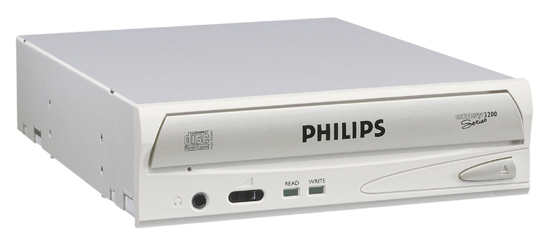 Philips PCRW5224 optical disc drive Internal Silver