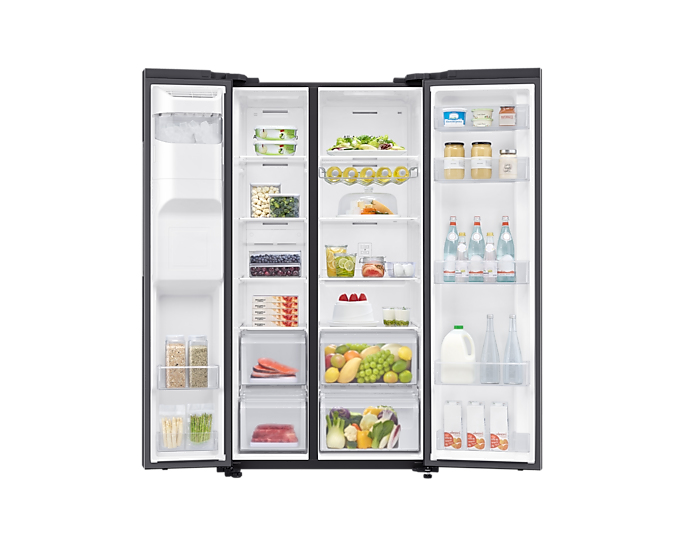 Samsung RS65R5411B4 side-by-side refrigerator Freestanding – image 5