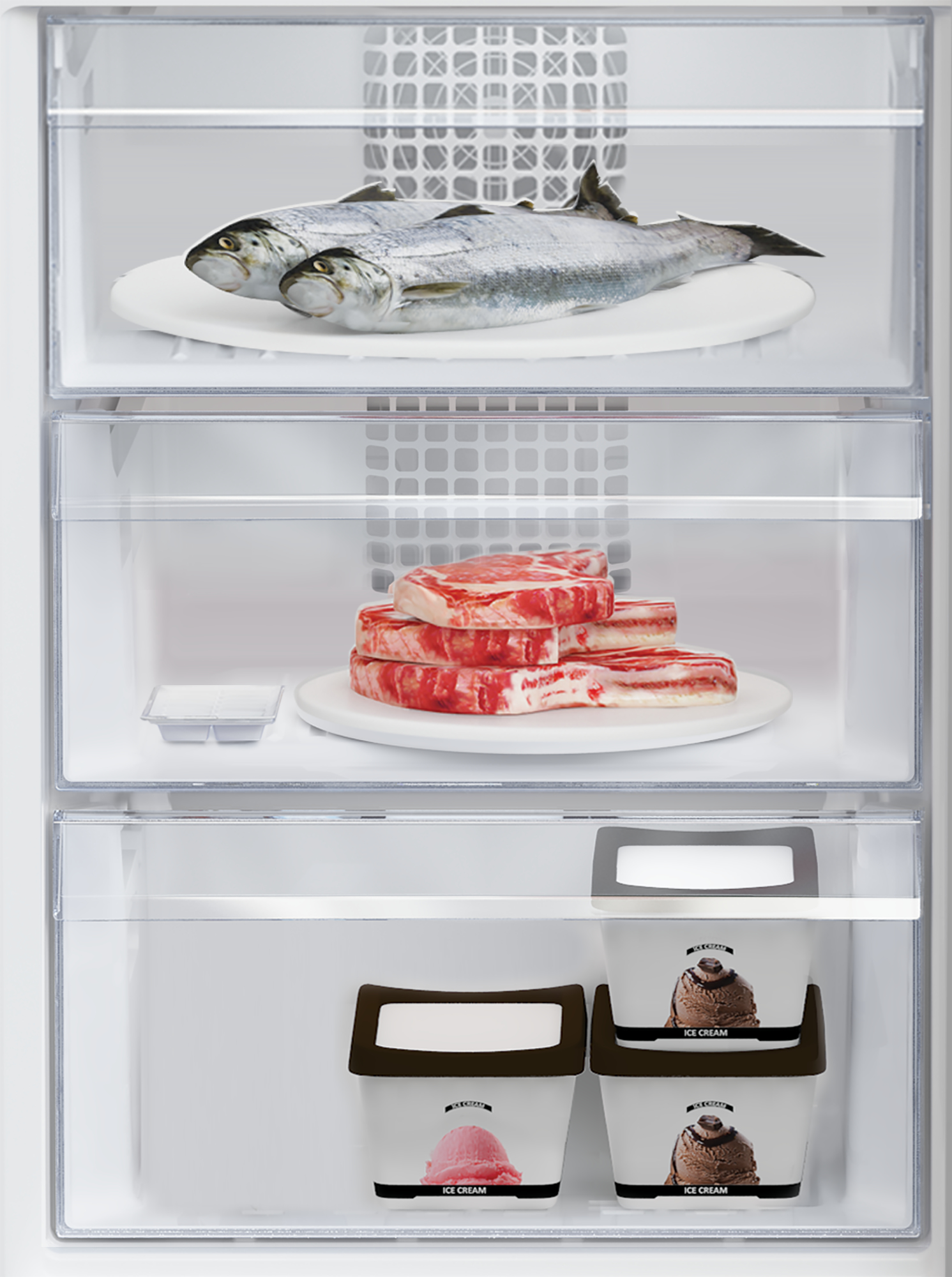 Beko KG710 fridge-freezer Freestanding – image 7