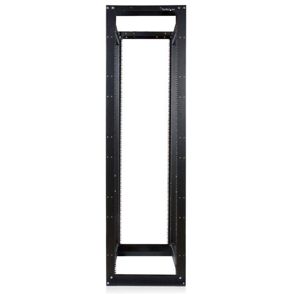StarTech.com 45U 3300lb High Capacity 4 Post Open Server Equipment Rack - Flat Pack – image 2