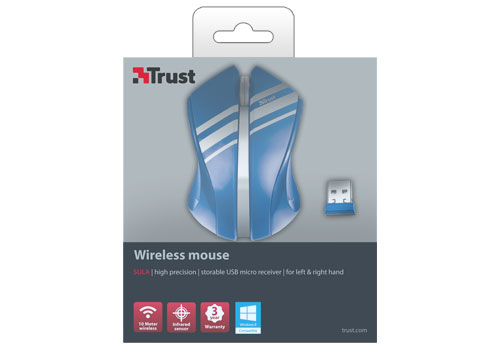 Trust 18824 mouse Office Ambidextrous RF Wireless – image 2
