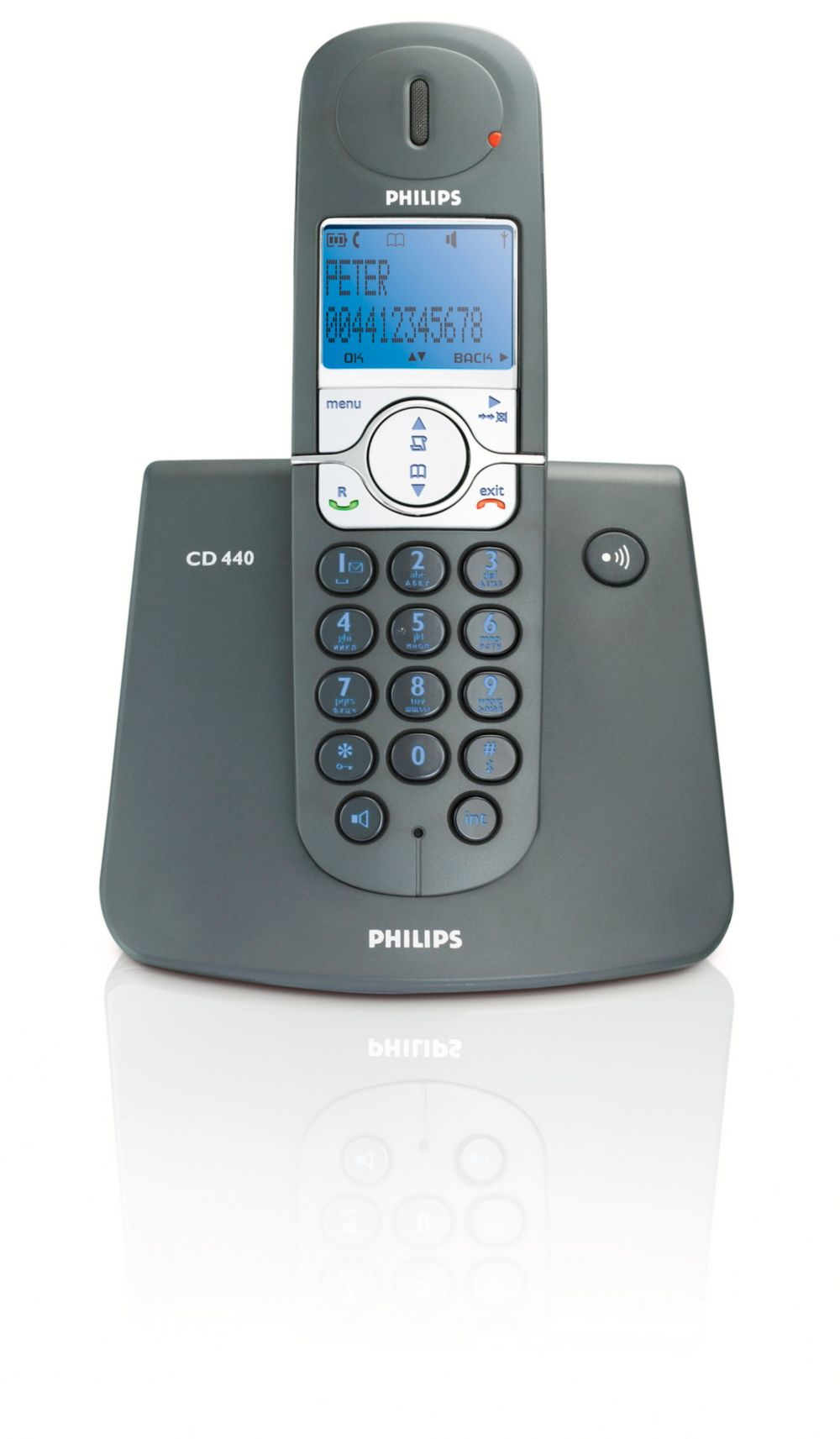 Philips CD4401B Cordless telephone