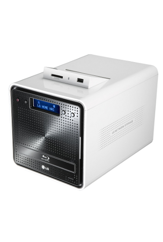LG N2B1 NAS/storage server Black, Silver – image 1