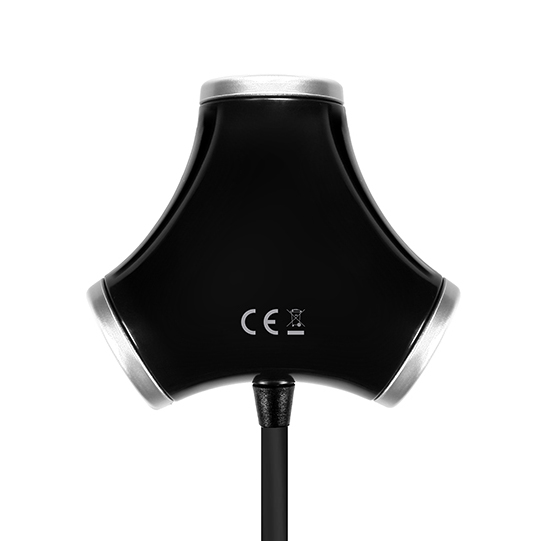 Axagon HUE-X3B interface hub USB 2.0 480 Mbit/s Black – image 7
