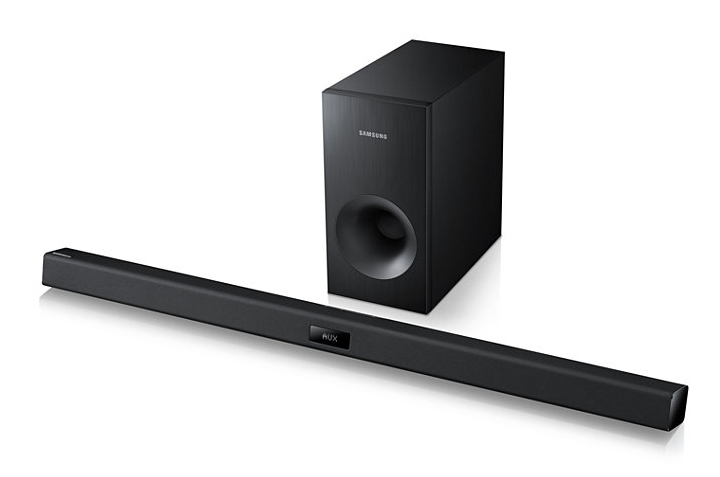 Samsung HW-F350 soundbar speaker Black 2.1 channels – image 1