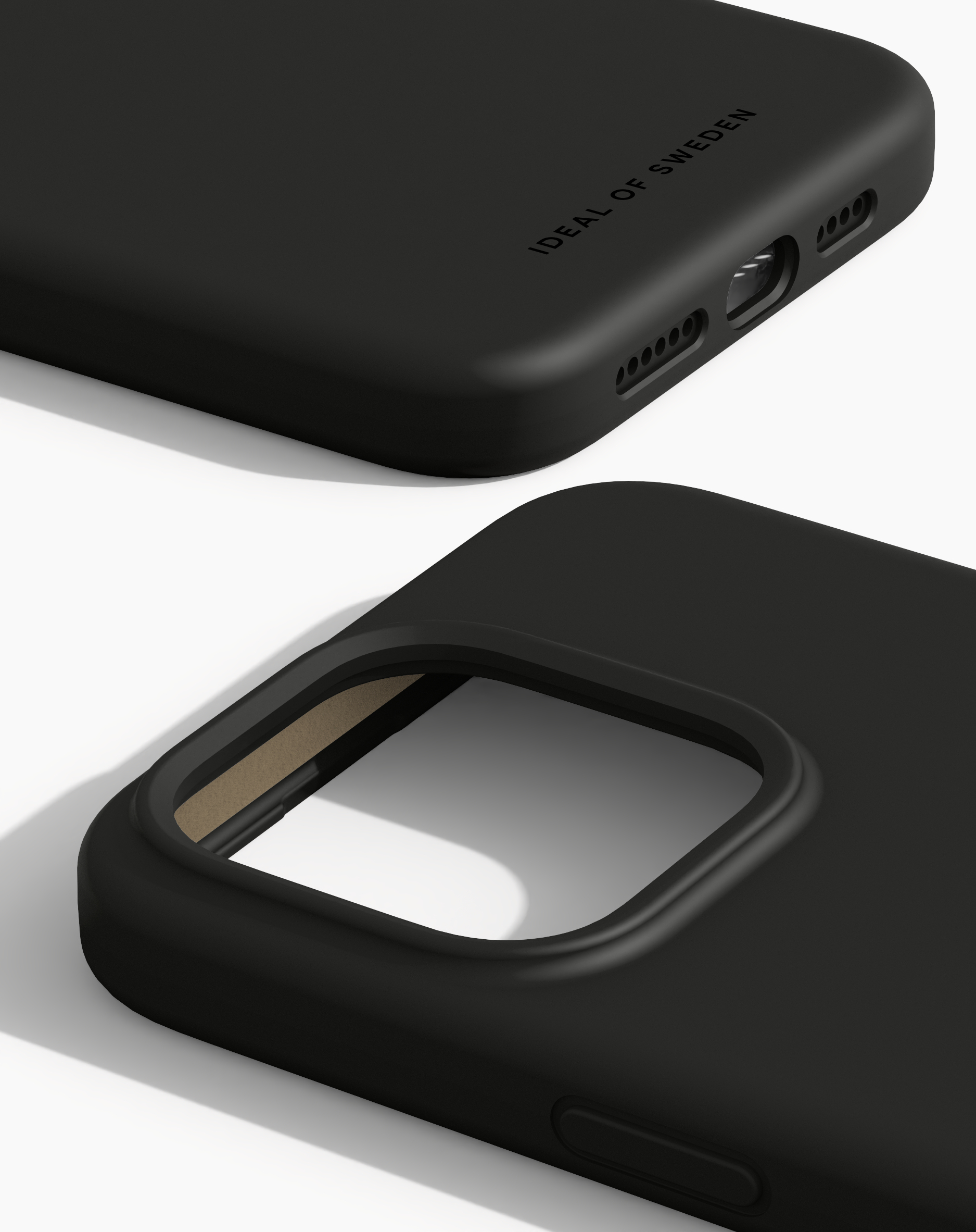 iDeal of Sweden Silicone Case iPhone 15 Pro Max Black – image 2