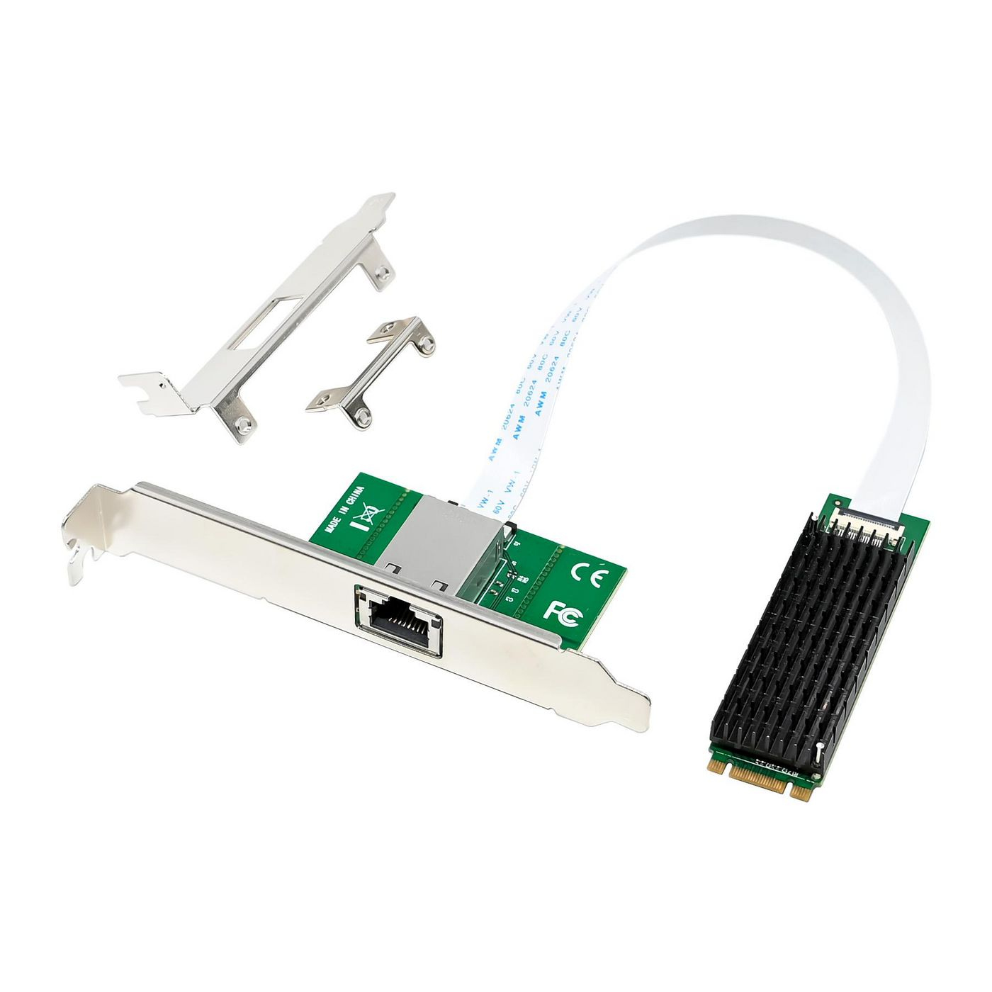 Microconnect MC-M.2-B+M-AQC107-S network card Internal Ethernet 10000 Mbit/s – image 1