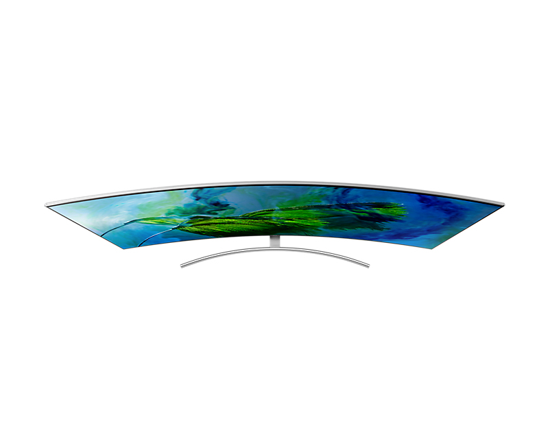 Samsung QE65Q8C 165.1 cm (65") 4K Ultra HD Smart TV Wi-Fi Silver, Stainless steel – image 2