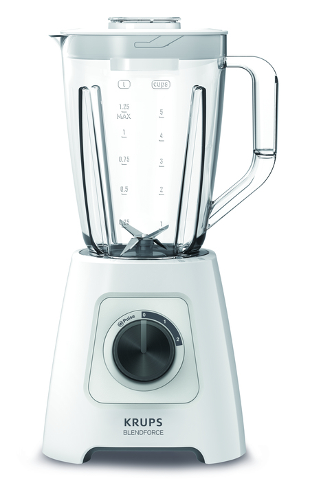 Krups KB4201 1.25 L Tabletop blender 600 W Grey, White – image 5