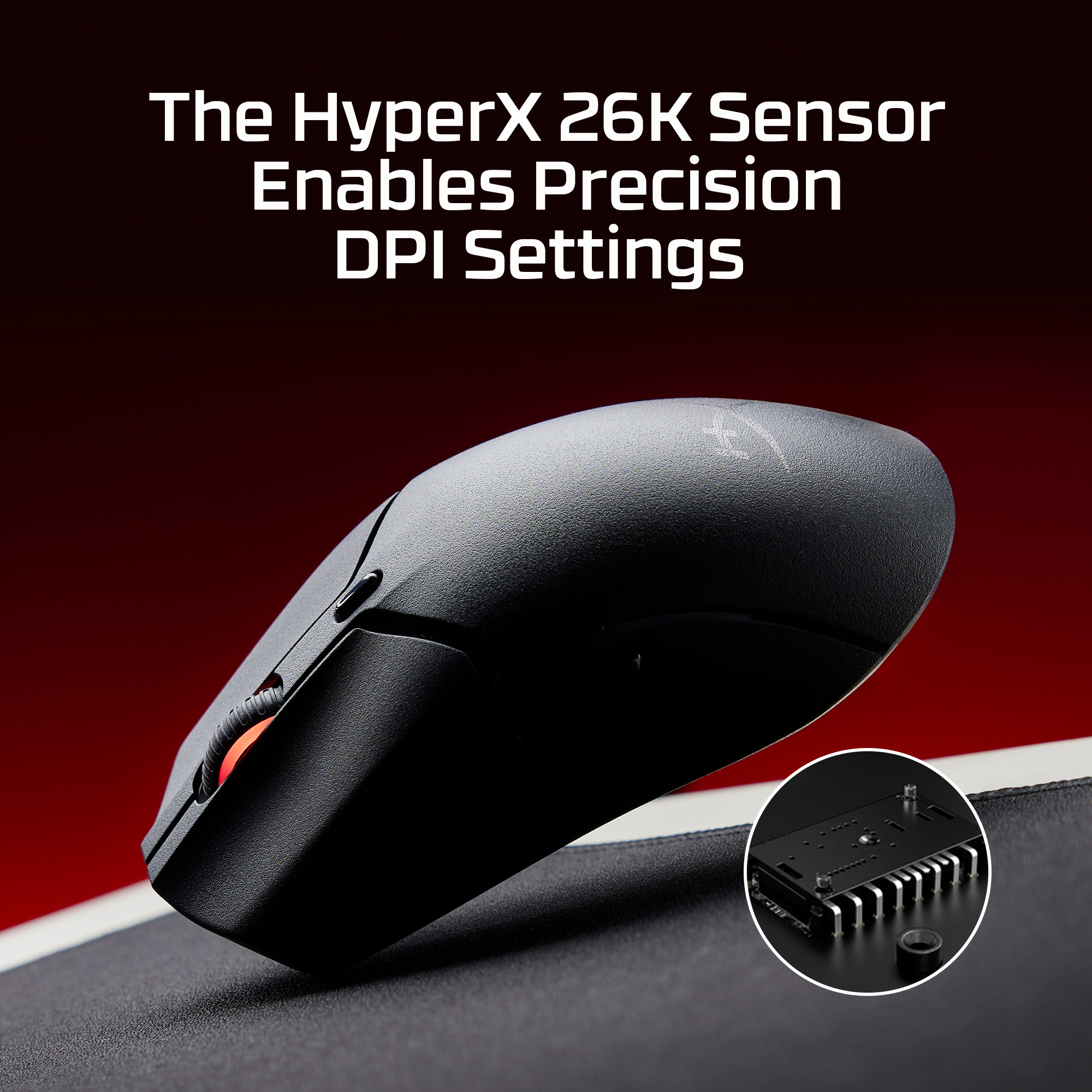 HyperX Pulsefire Haste 2 Mini Wireless Black Gaming Mouse – image 3