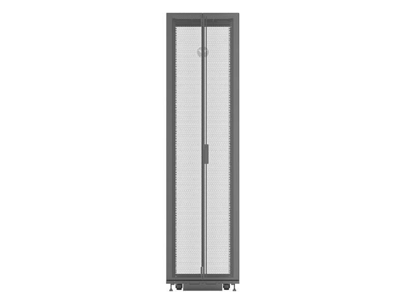 Vertiv VR3107TAA rack cabinet 48U Freestanding rack Black, Transparent – image 4