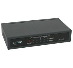 InLine 32205I network switch Unmanaged Black