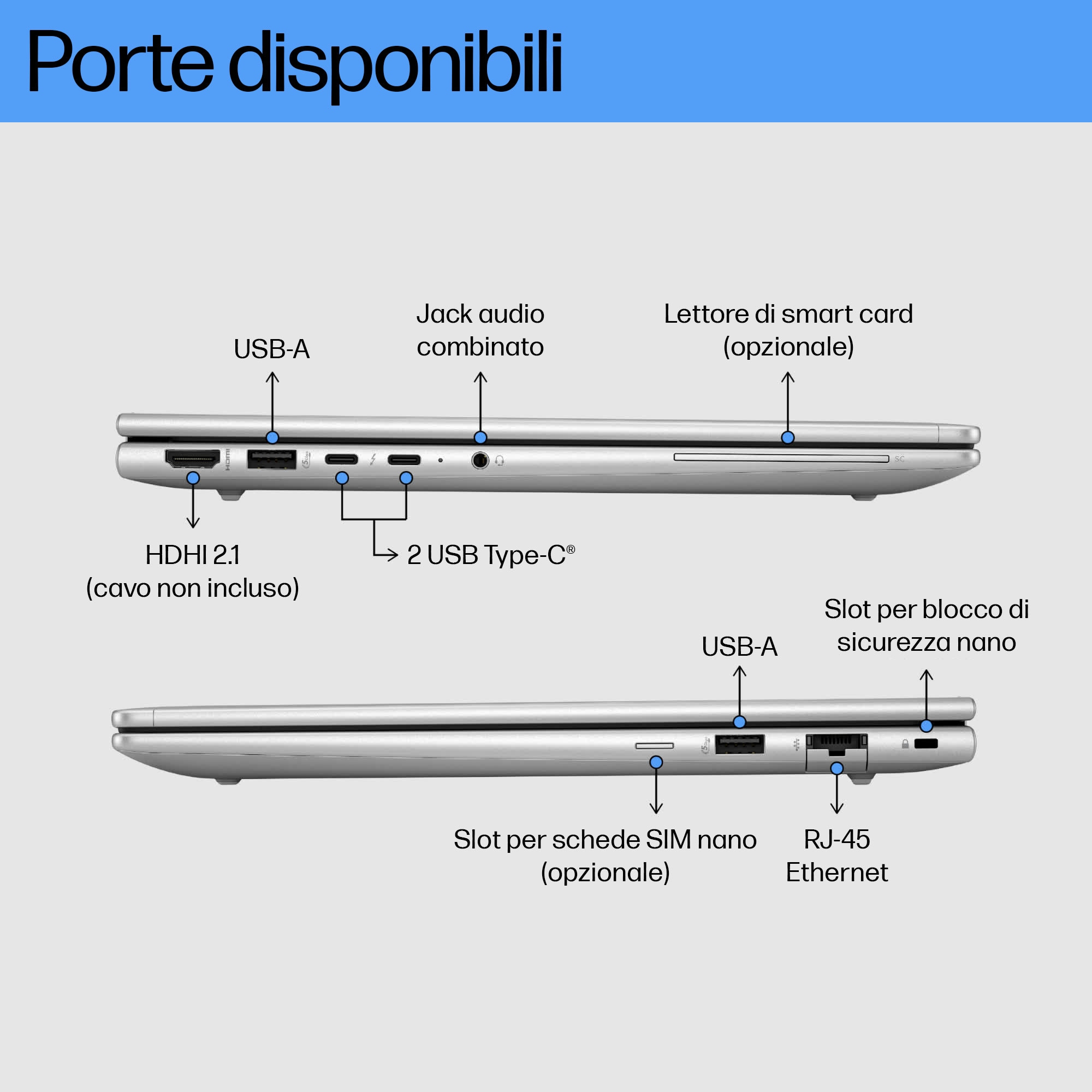HP EliteBook 640 G11 / 14 AG WUXGA / Ultra 7-165U vPro / 16GB / 512GB /Windows 11 Pro - Miniatura 4