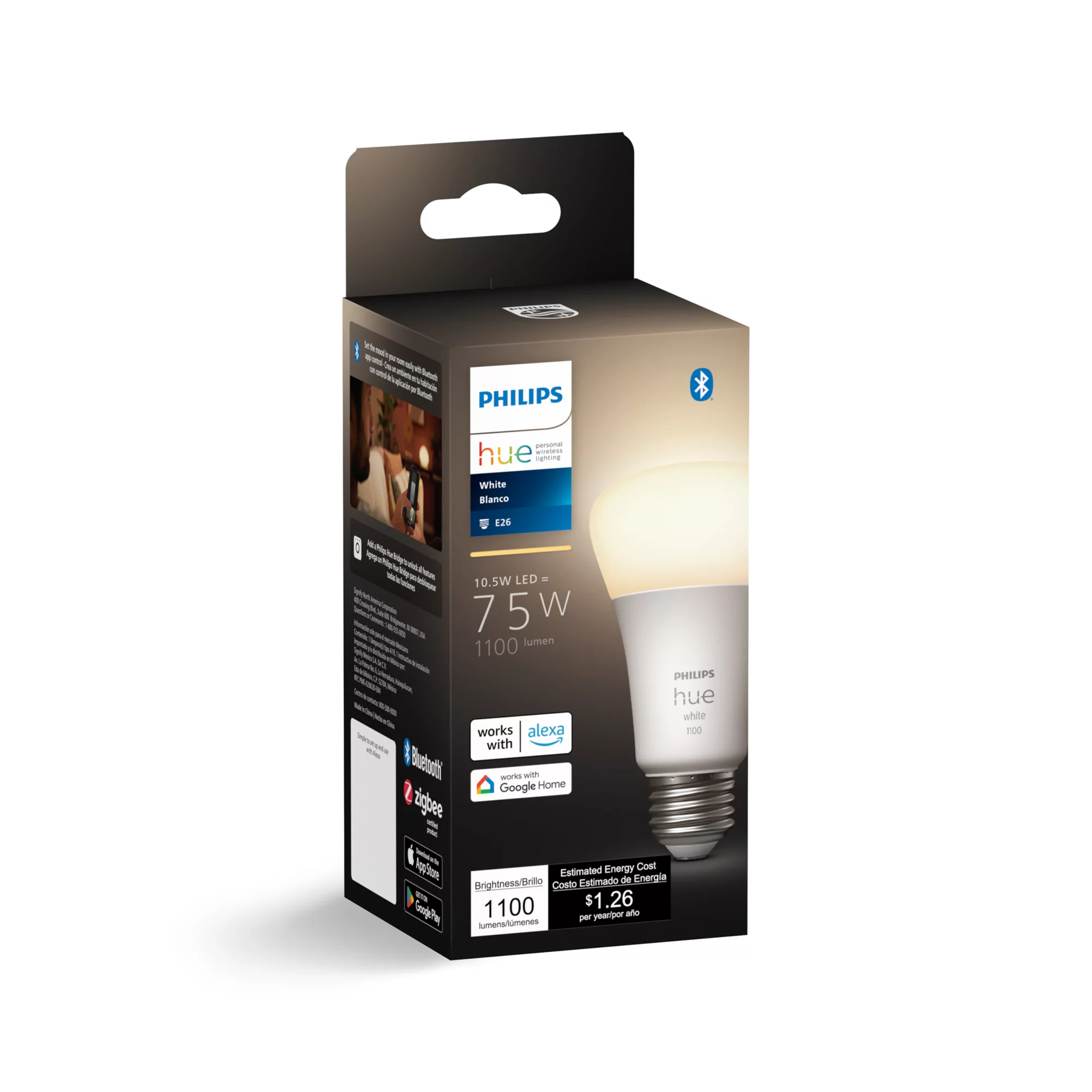 Philips by Signify Philips Hue White 046677563004 smart lighting Smart bulb Bluetooth/Zigbee – image 3