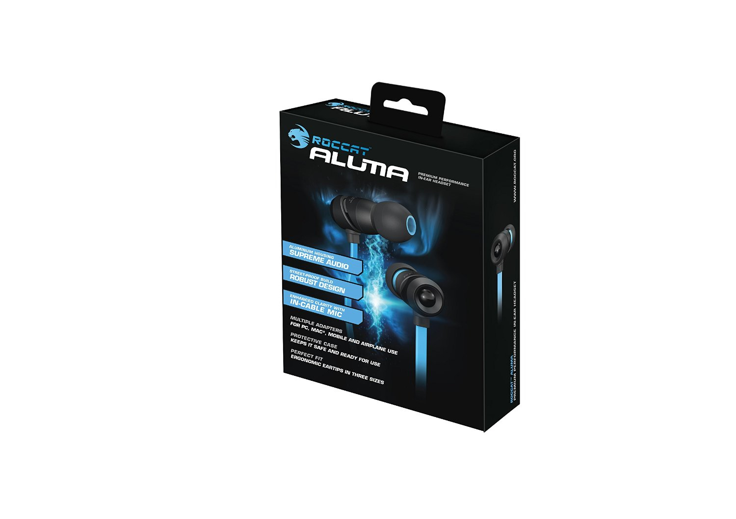 Turtle Beach Aluma Headset Wired In-ear Calls/Music Black, Blue – image 3