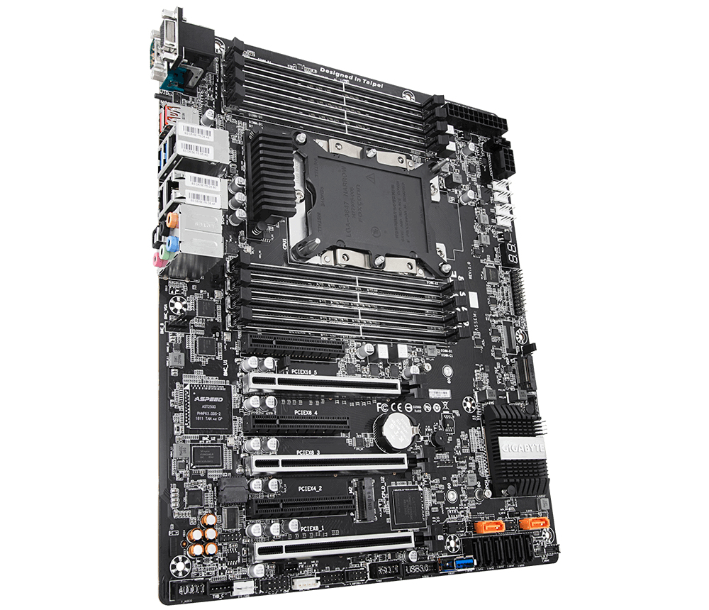 GIGABYTE C621-SU8 motherboard Intel® C621 LGA 3647 (Socket P) ATX – image 3