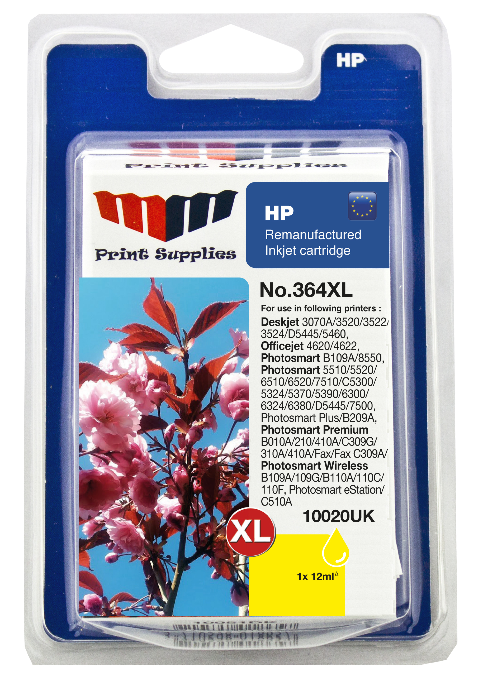 MM 10020UK ink cartridge Standard Yield Yellow