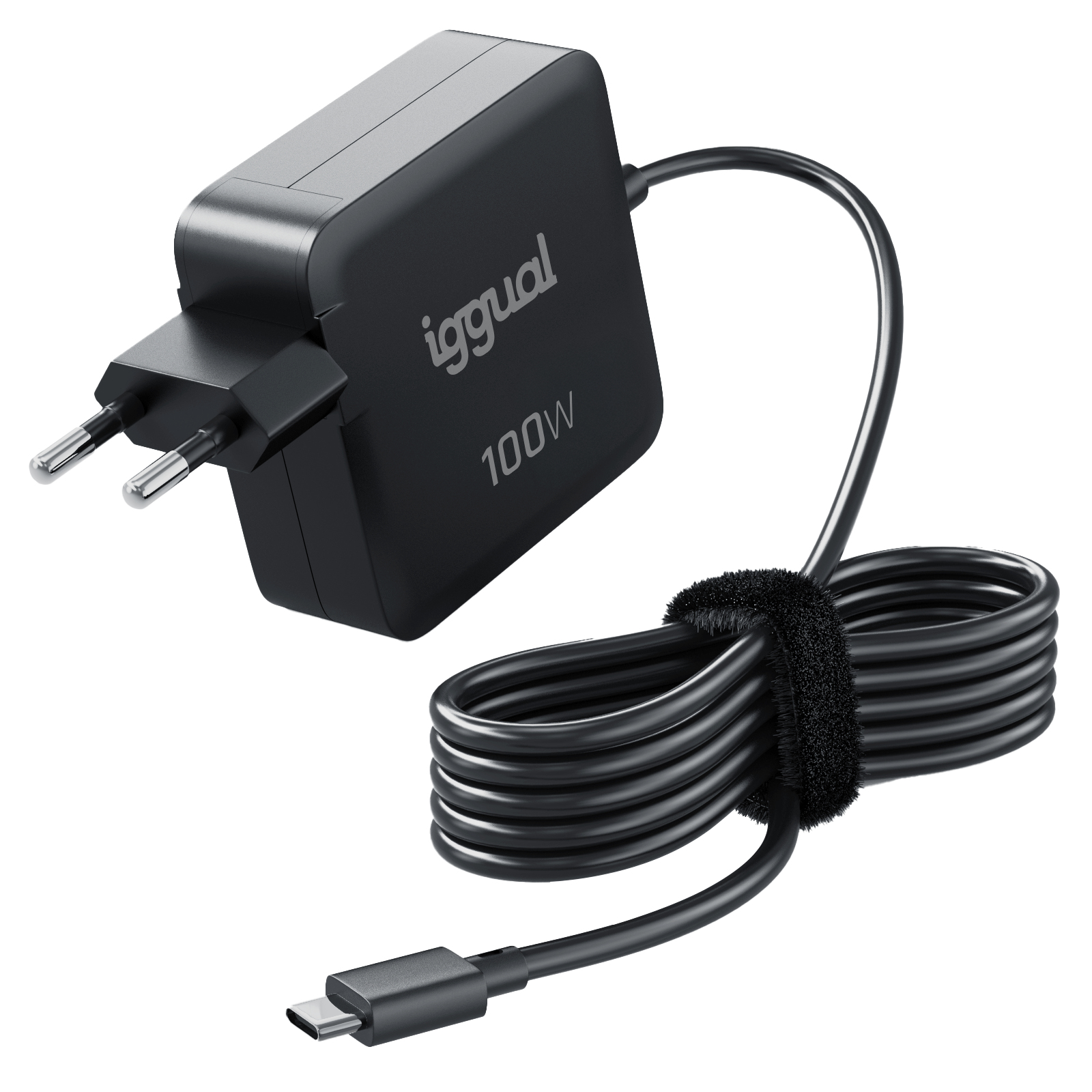 iggual PD 100W Universale Nero AC Ricarica rapida Interno