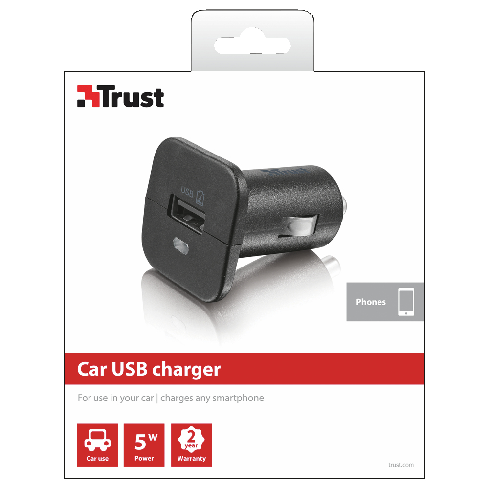Trust Car Charger with USB port – image 4