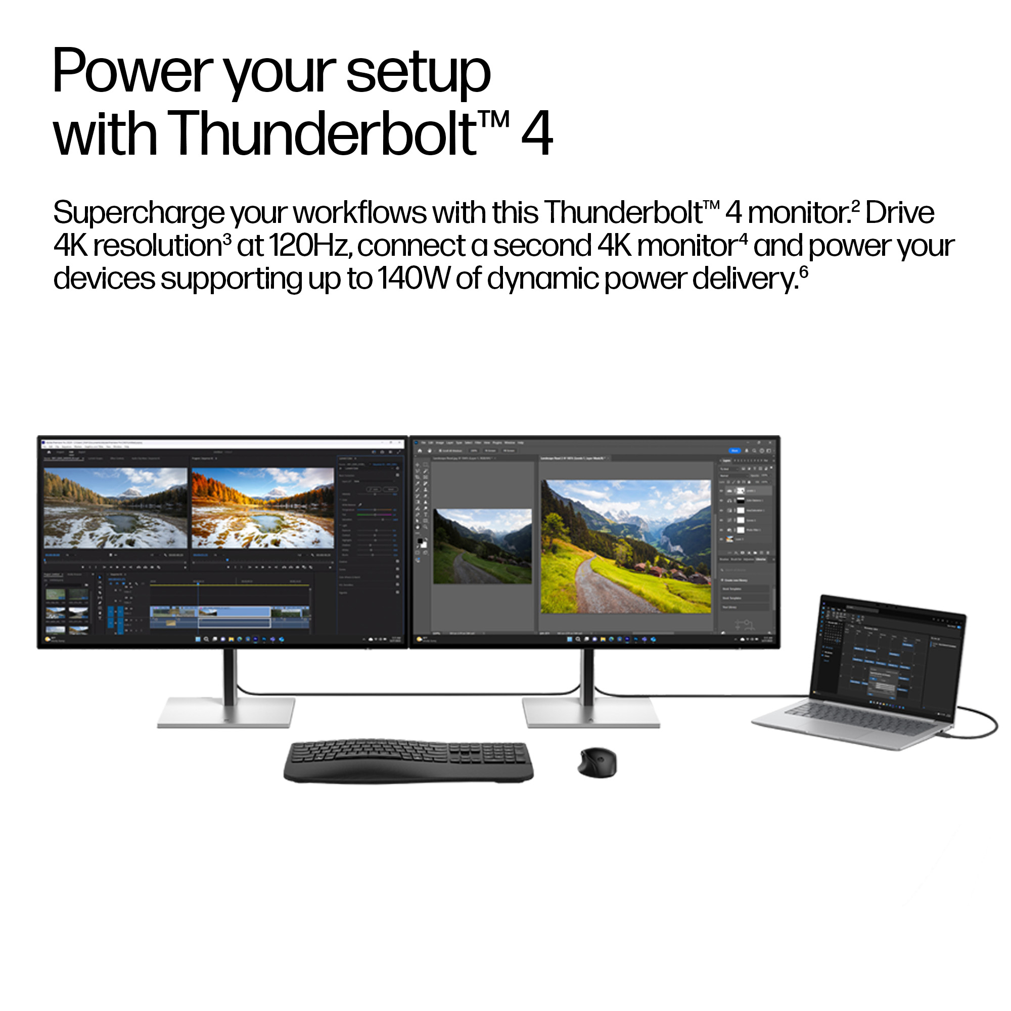 HP Series 7 Pro 31.5 inch 4K Thunderbolt 4 Docking Monitor - 732xk – image 9
