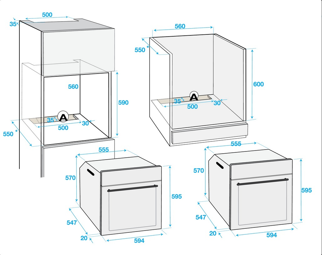 Beko BIM24400BCS oven – image 2