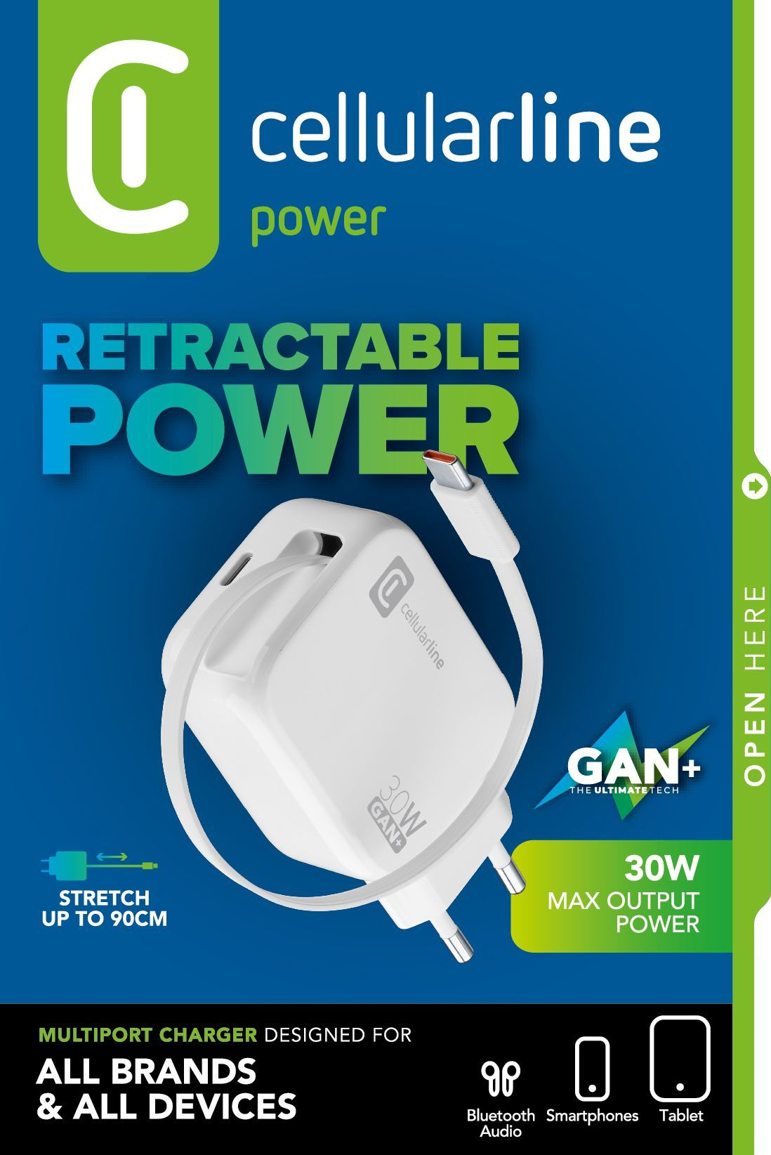 Cellularline Retractable Power 30W – image 2