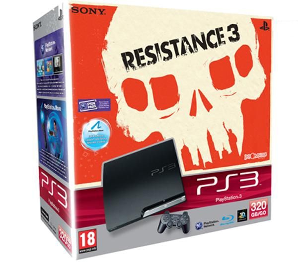 Sony Interactive Entertainment PlayStation 3 Slim, 320GB + Resistance 3 – image 1