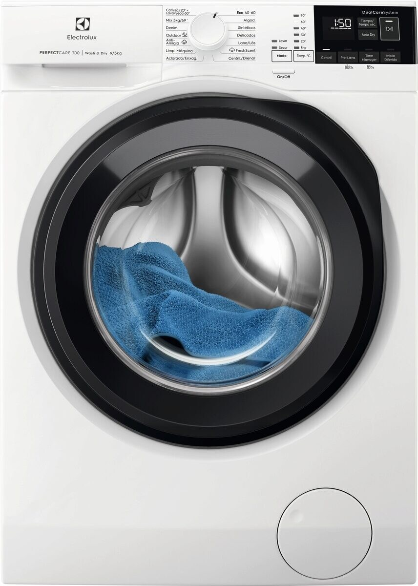 Electrolux EW7W4943EB washer dryer Freestanding Front-load White