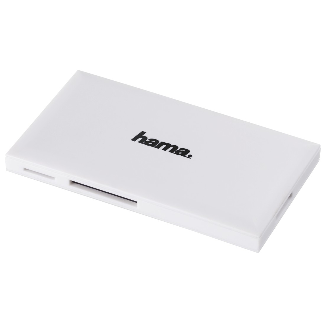 Hama USB 3.0 Multi-Card Reader, SD/microSD/CF/MS, white – image 1