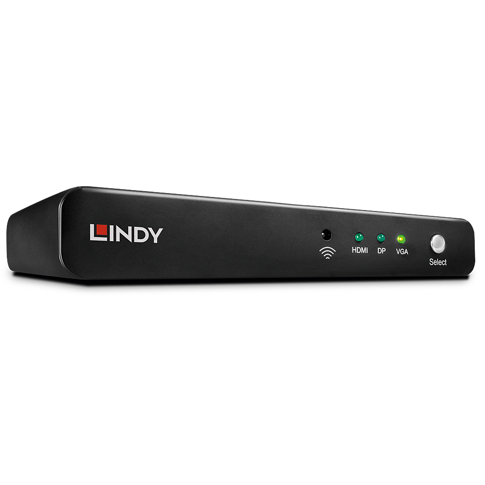 Lindy 3 Port Multi AV to HDMI Presentation Switch – image 1