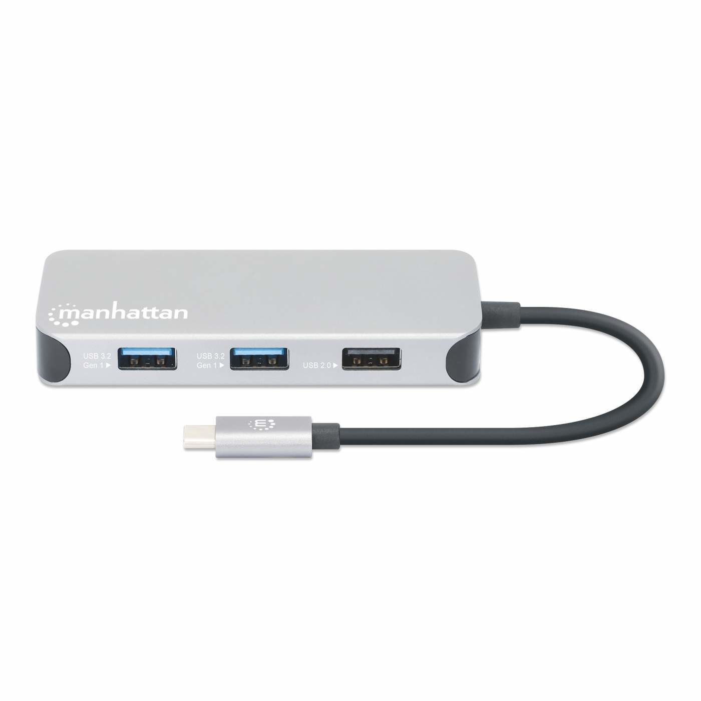 Manhattan USB-C Dock/Hub with Card Reader, Ports (x6): Ethernet, HDMI, USB-A (x3) and USB-C, With Power Delivery (100W) to USB-C Port (Note additional USB-C wal – image 4