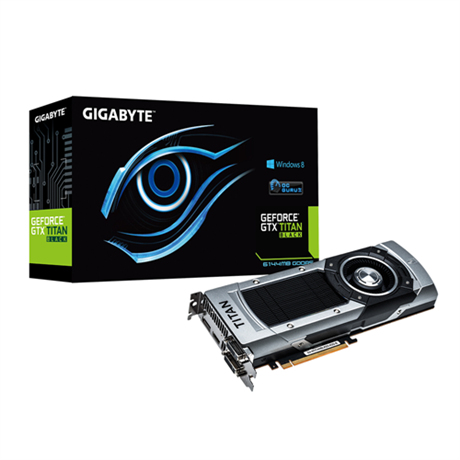 GIGABYTE GV-TITANBLKD5-6GD-B graphics card NVIDIA GeForce GTX TITAN