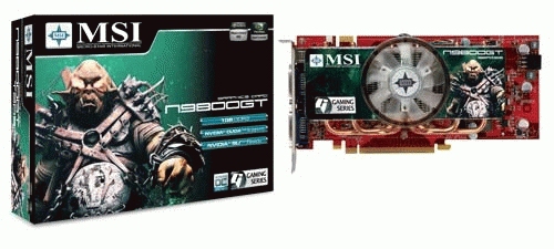 MSI N9800GT-T2D1G-OC graphics card GeForce 9800 GT – image 2