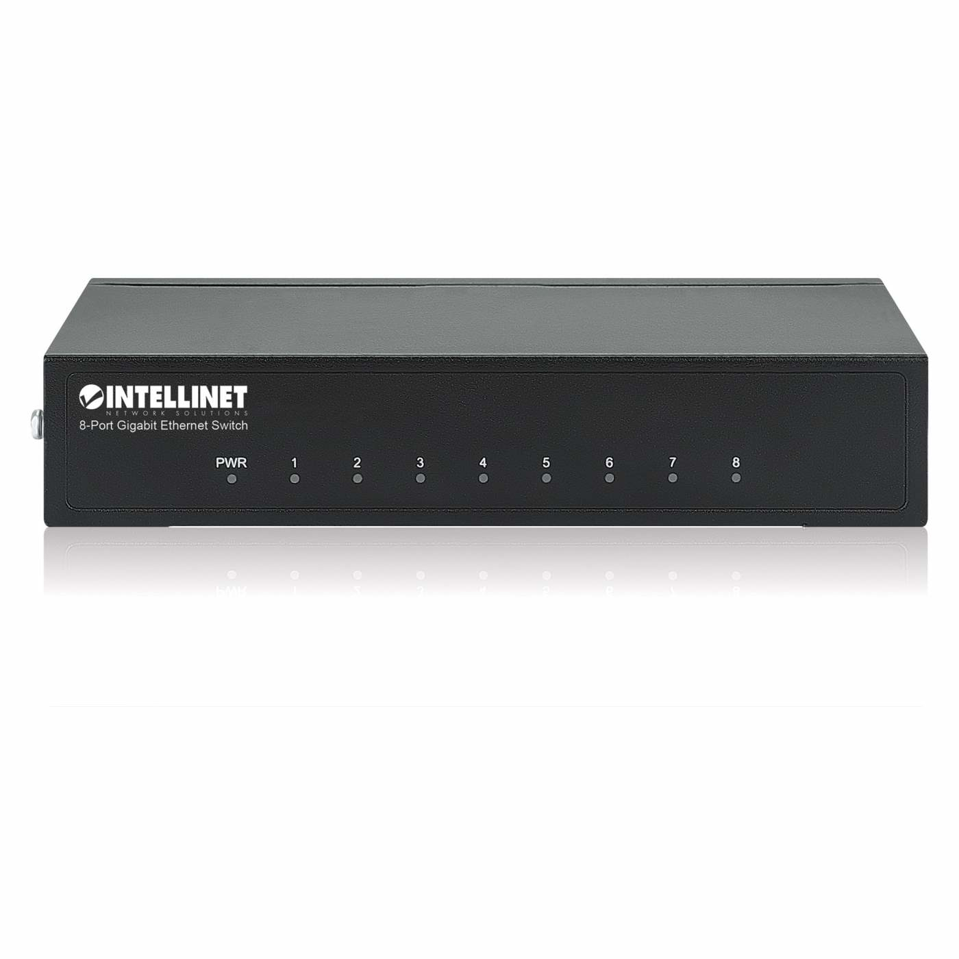 Intellinet 8-Port Gigabit Ethernet Switch, Desktop size, Metal Housing, IEEE 802.3az (Energy Efficient Ethernet) – image 6
