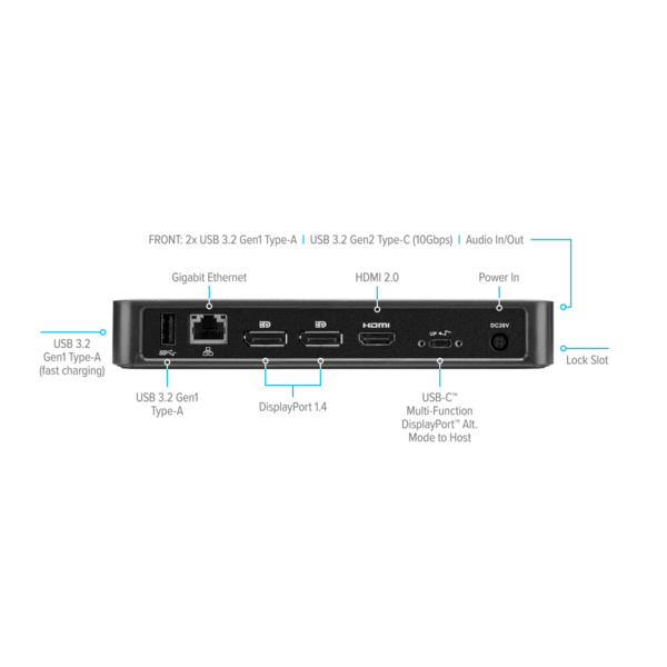 Targus DOCK430USZ Wired Black – image 3